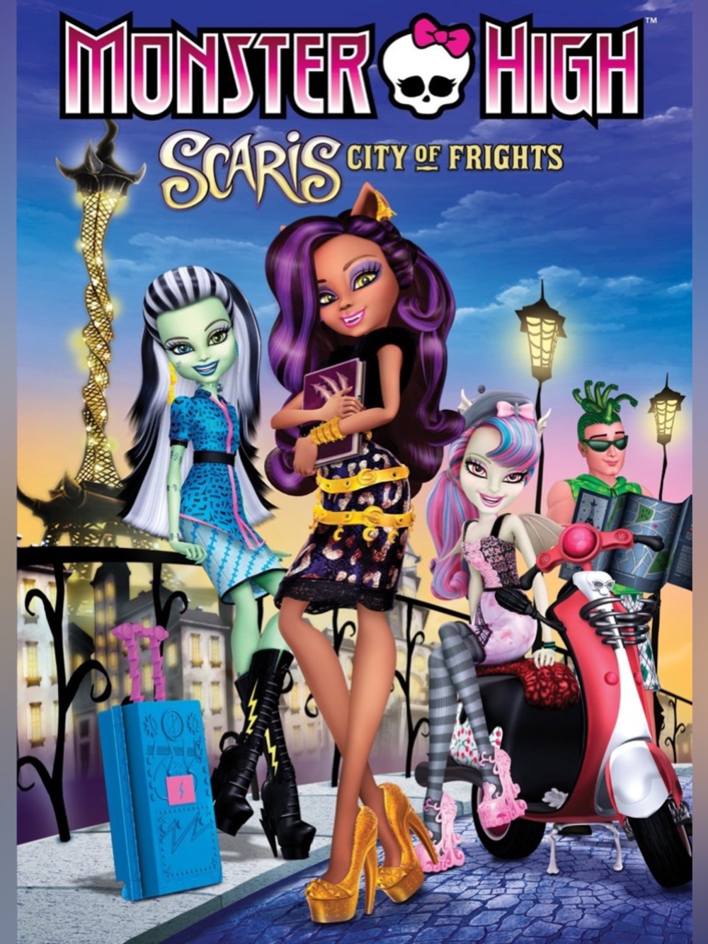 Monster High: Scaris, City of Frights DVD w slipcover